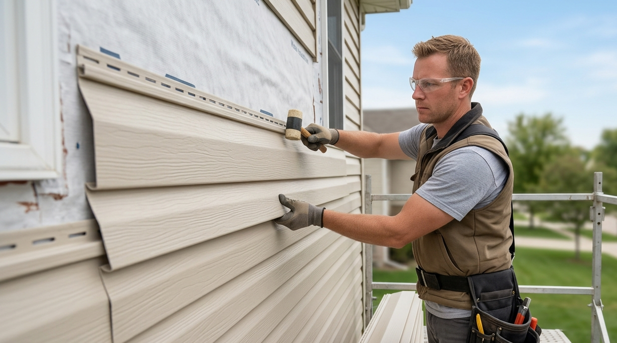 Vinyl Siding Install