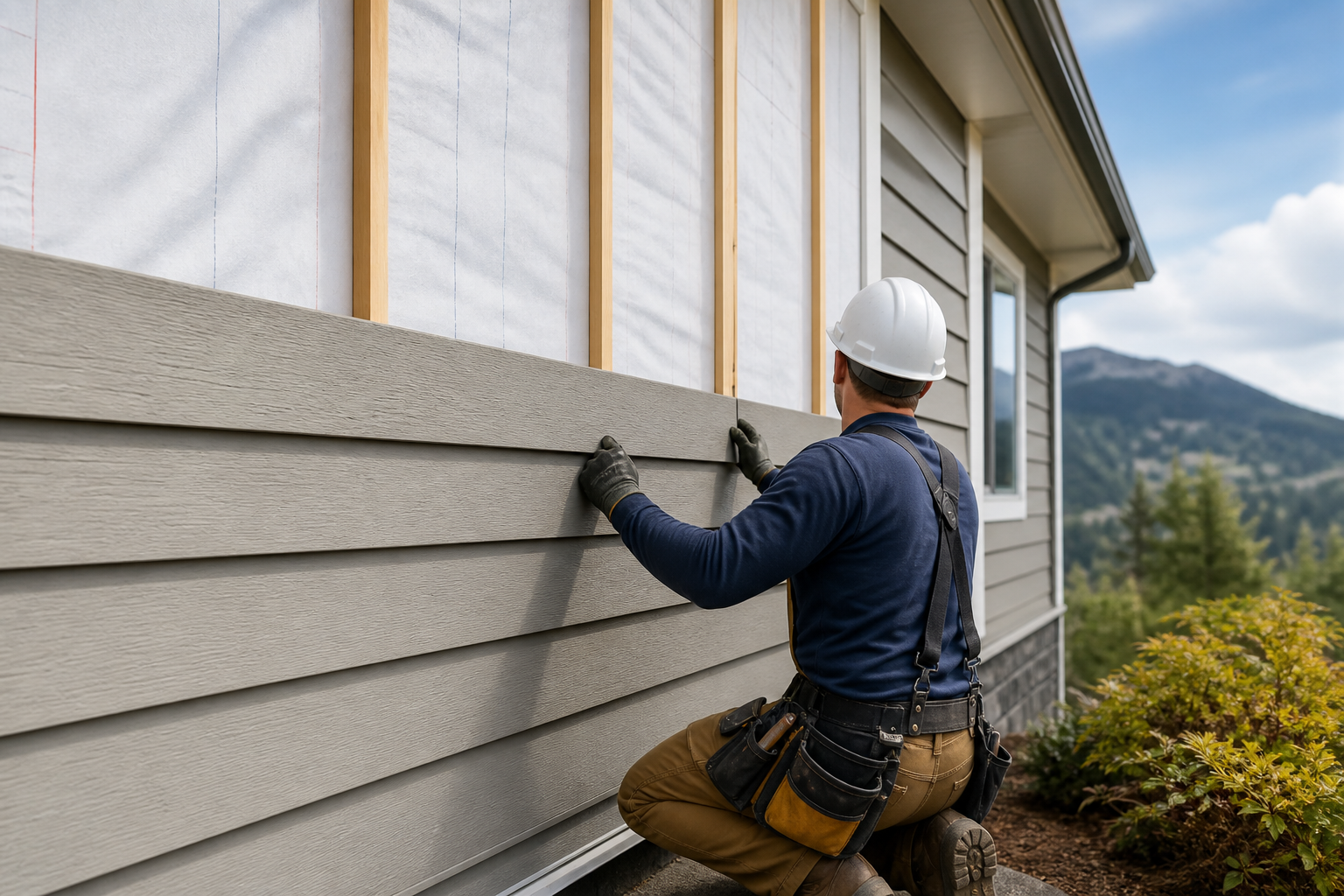 Fiber Cement Install