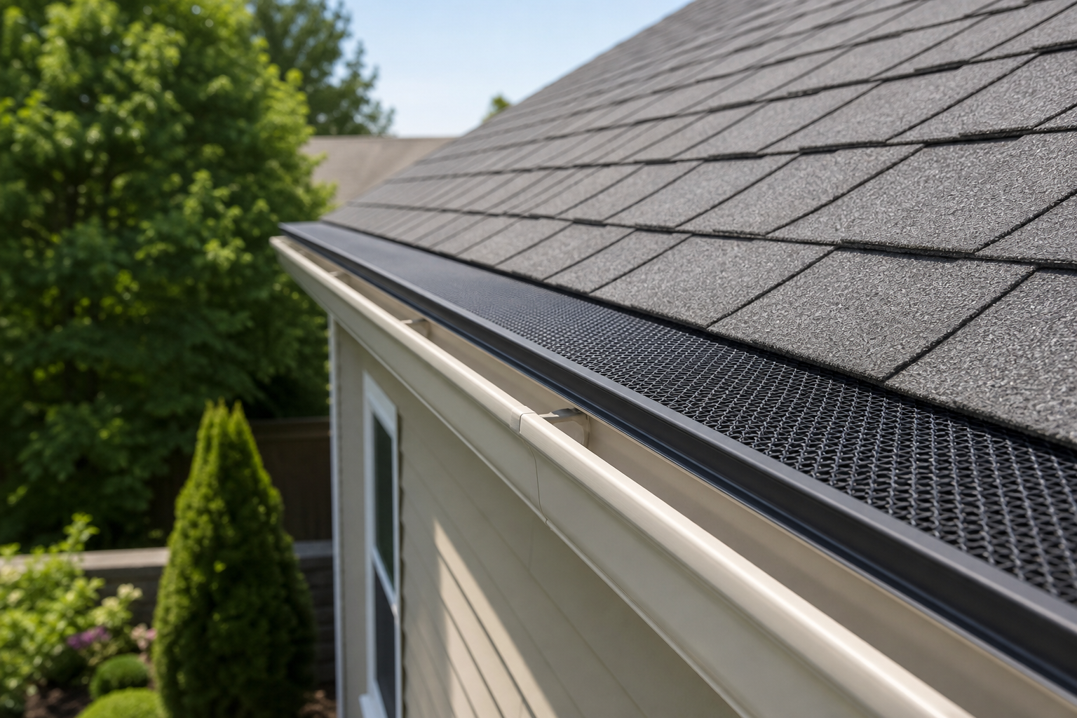 Gutter Guard Install