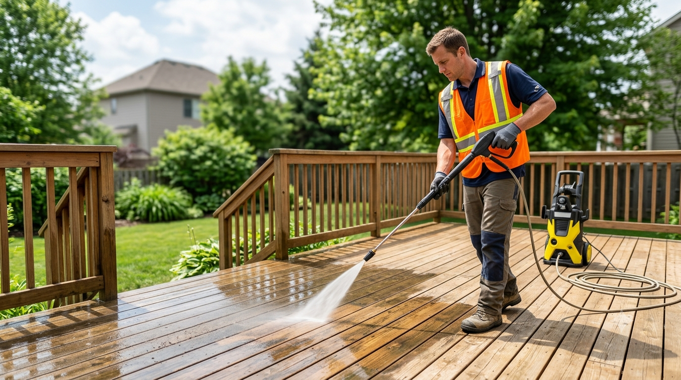 Deck Cleaning