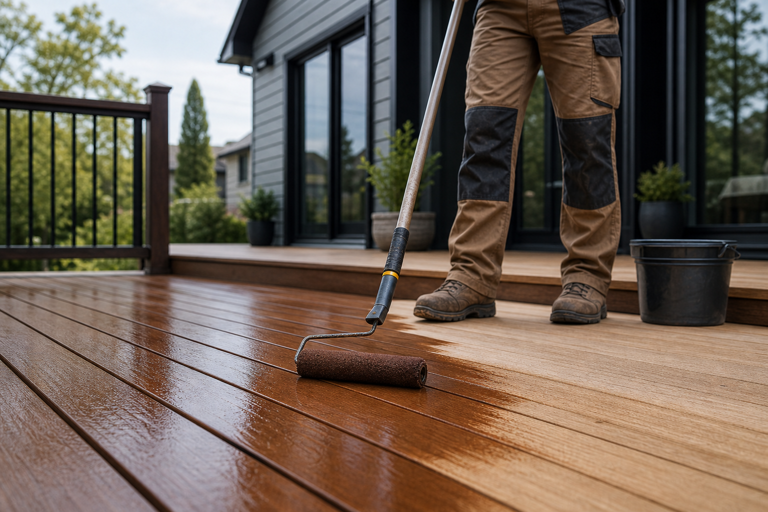 Deck Sealing & Staining