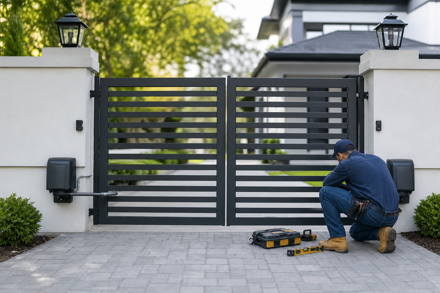 Security Gate Install