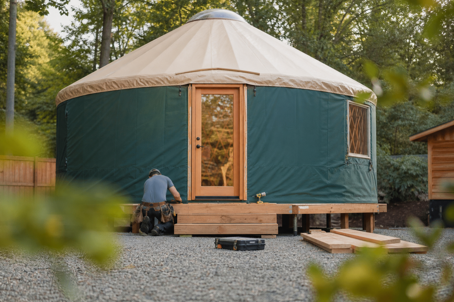 Yurt Install
