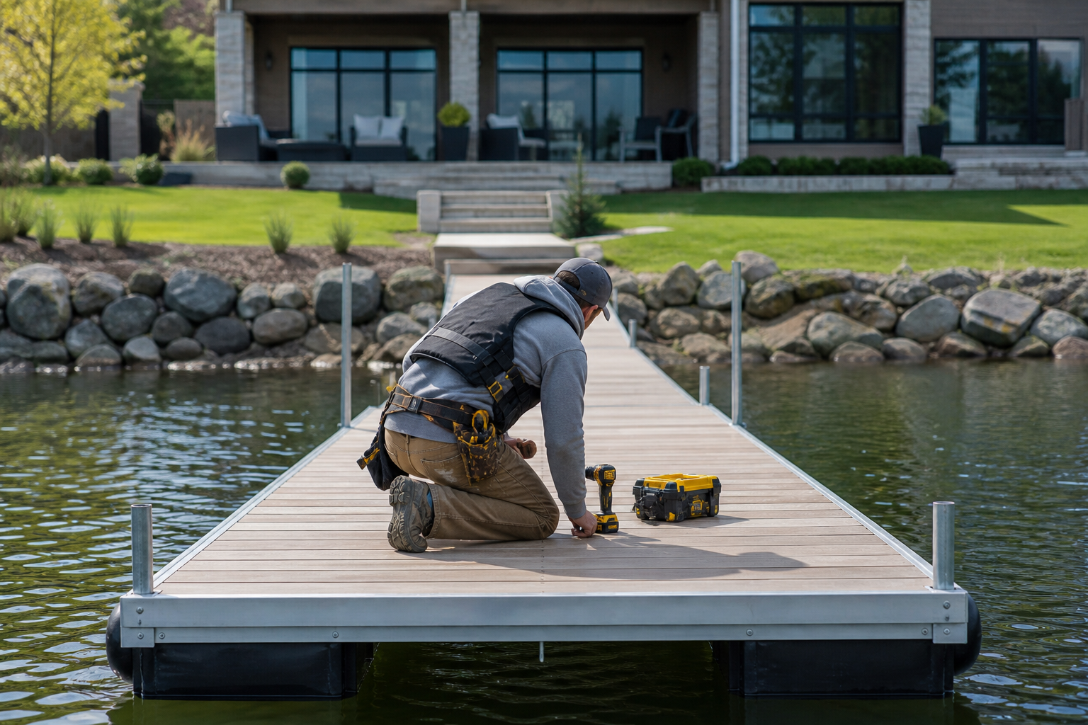 Floating Dock Build