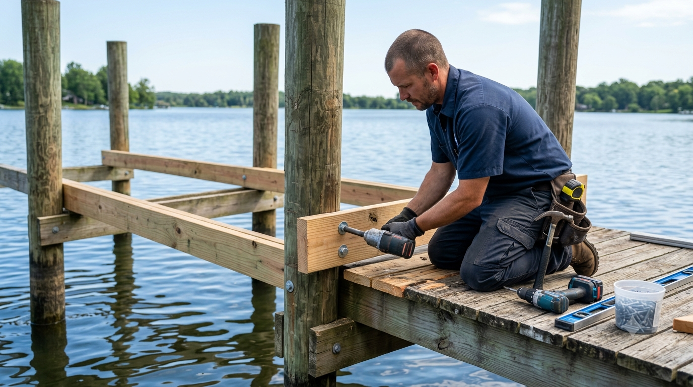 Dock Structure Repair
